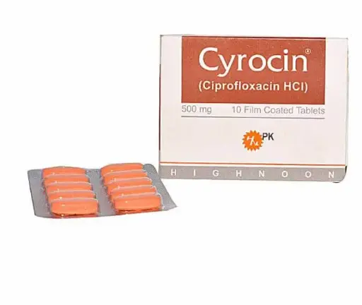 Cyrocin 500mg Tablets 10's