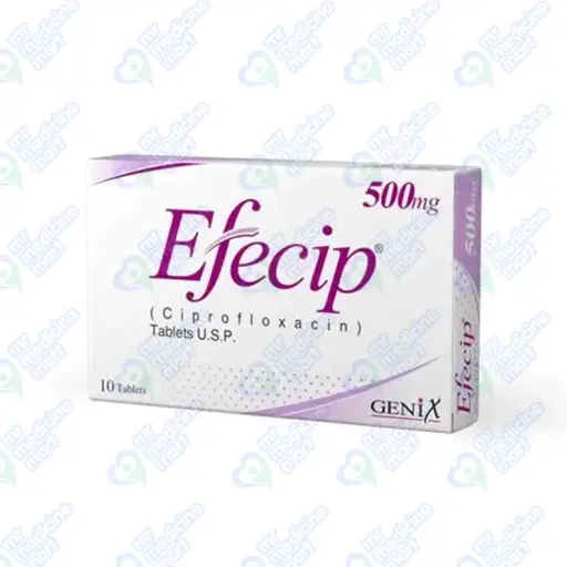Efecip 500mg Tablet 10 'S