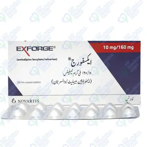 Exforge 10mg/160mg Tablet 14 'S
