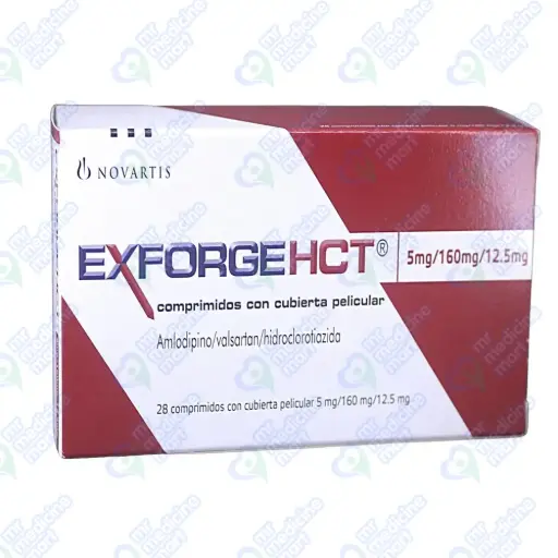 Exforge HCT 5/160/12.5mg Tablet 7 'S
