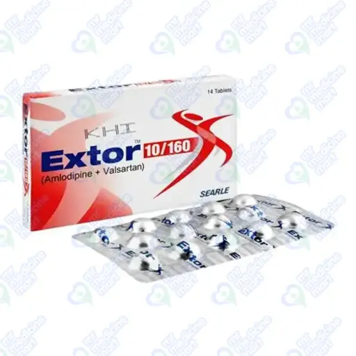 Extor 10/160 Tablets 14's