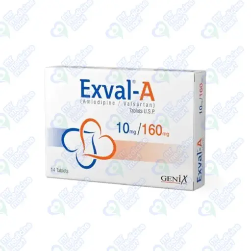 Exval-A 10/160mg Tablet 7 'S