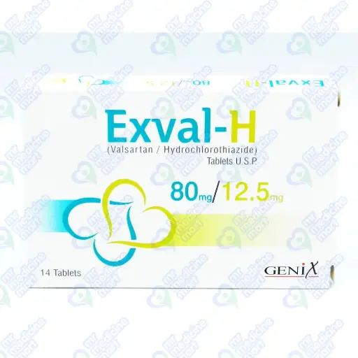 Exval-H 80/12.5mg Tablet 14 'S