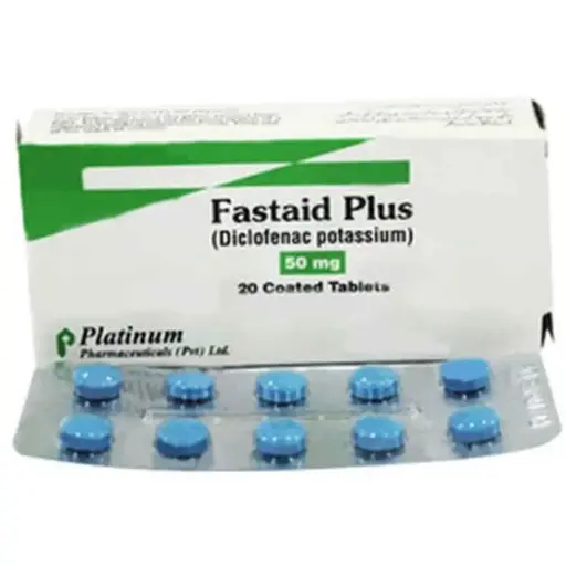 Fastaid Plus 50mg Tablet 10 'S