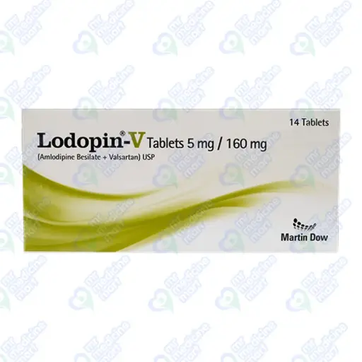 Lodopin-V 5mg/160mg Tablet 14 'S