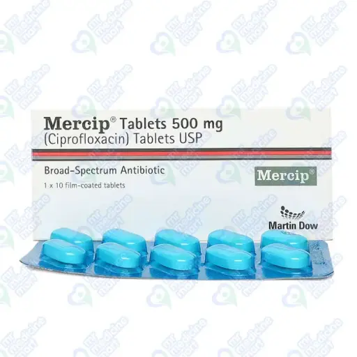 Mercip 500mg Tablet 10 'S