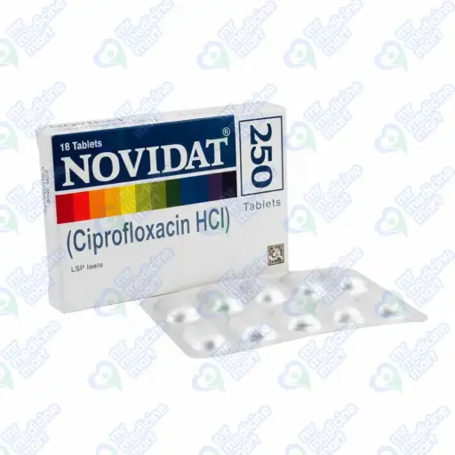 Novidat 250mg Tablet 10's