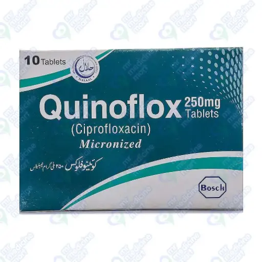 Quinoflox 250mg Tablet 10 'S