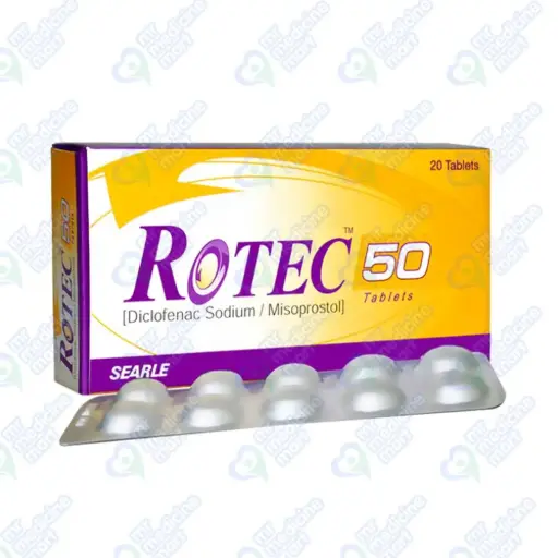 Rotec 50mg Tablet 10 'S