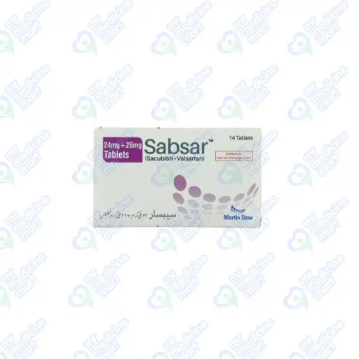 Sabsar 24mg+26mg Tablet 14 'S