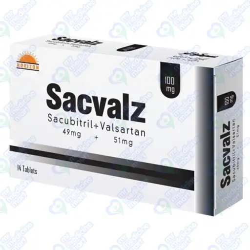 Sacvalz 100mg Tablet