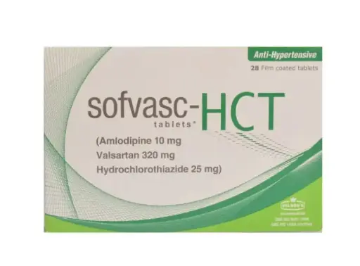 Sofvasc HCT 10/320/25 mg Tabs
