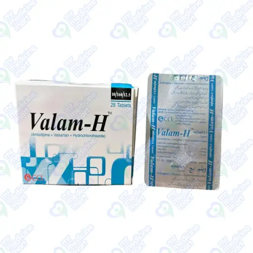 Valam H 10mg/160mg/12.5mg Tablet 7 'S