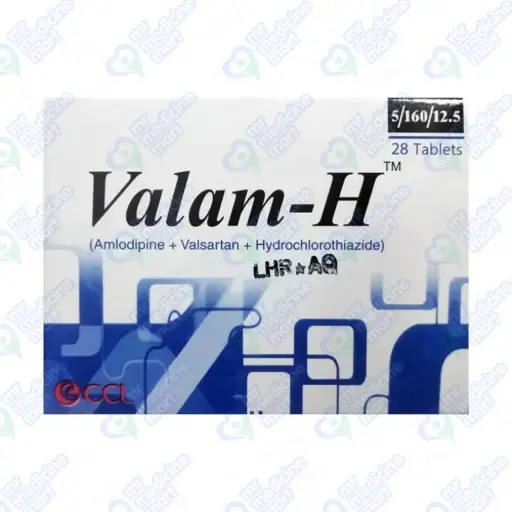 Valam H 5mg/160mg/12.5mg Tablet 