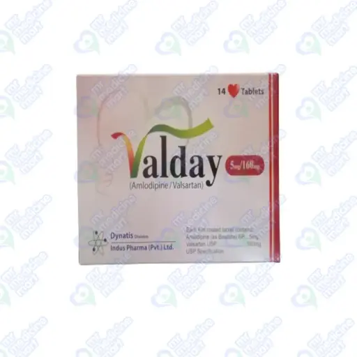 Valday 5mg/160mg Tablet