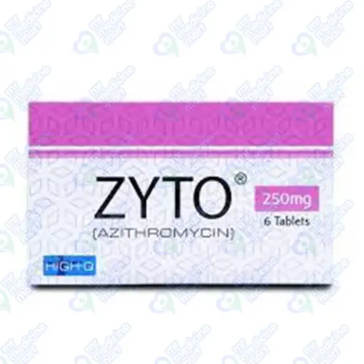 Zyto 250mg Tablet 6 'S