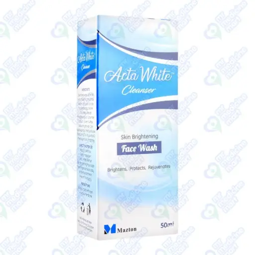 Acta White Cleanselr & Face Wash 50m