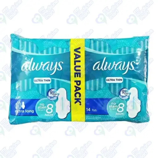 Always Ultra Thin Pad Extra Long 14 'S