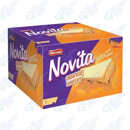 BB Novita Orange Wafers 384g  Rs.20