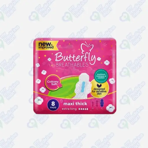 Butterfly Cottony Soft Maxi Thick XL 8's