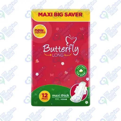 Butterfly MBS Maxi Thick Long Pads 12's