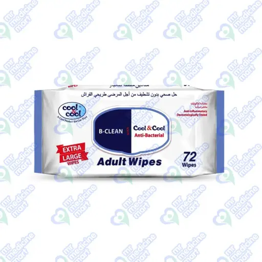 C&C Adult Wipes 72's