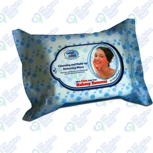 C&C Facial Cleansing Wipes Makeup Remover 33's