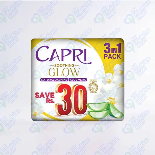 Capri Soothing Soap 3in1 Bundle120g