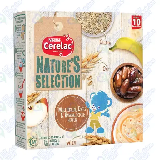 Cerelac Nature's Multigrain, Dates & Banana 175g 10m+