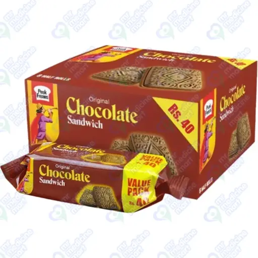 Chocolate Sandwich Half Rolls Rs40