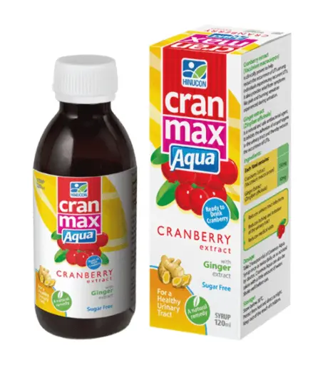 Cran Max Aqua Syrup 120 Ml