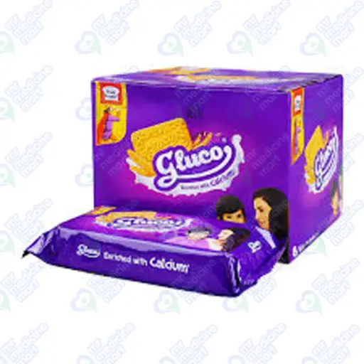 Gluco Biscuit Half Roll 40rs(1x8)