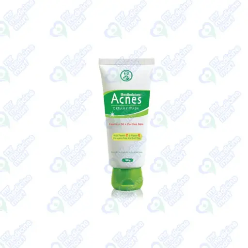 Mentholatum Acnes Creamy Wash 50g