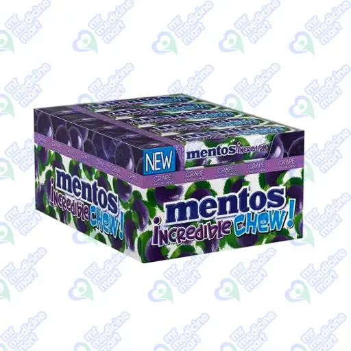 Mentos Incredible Grape Chew(1x20)