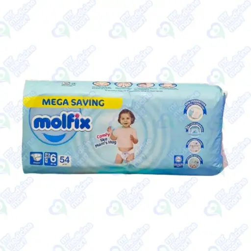 Molfix 6 Diaper 54's