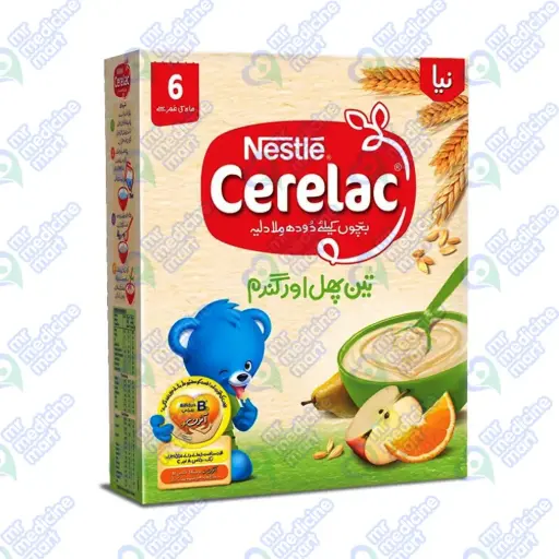 Nestle Cerelac Wheat & 3Fruits 175gm 6m+