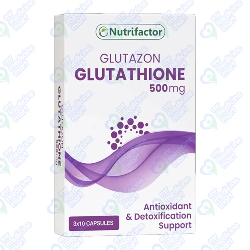 Nutrifactor Glutazone Glutathione 500mg Glutathione Price in Pakistan