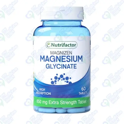 NF Magnizen Magnesium Glycinate 850mg 60's