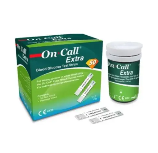 On Call Extra (Green) Glucose Strips 25