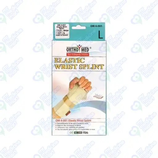 Orthomed Elastic Wrist Splint  L (4-001)