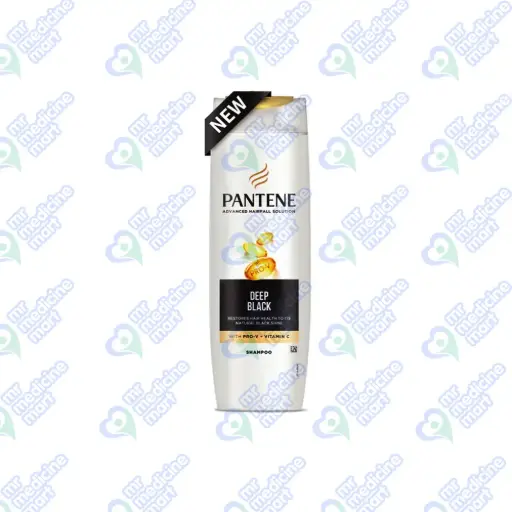 Pantene Pro-V Deep Black Shampoo 185ml
