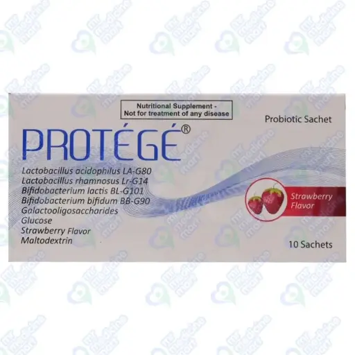 Protege Probiotic Sachet Strawberry