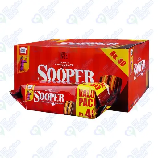 Sooper Chocolate Half Roll Rs40