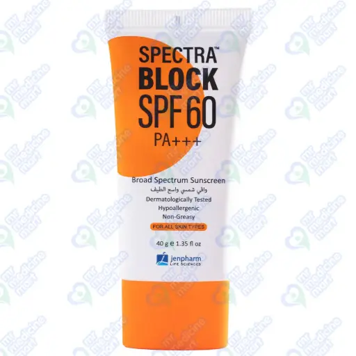 Spectra Sun Block Cream SPF60