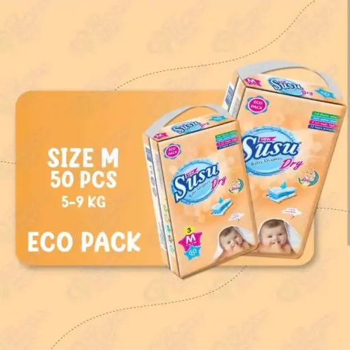 Susu 3 Medium Diaper 50's