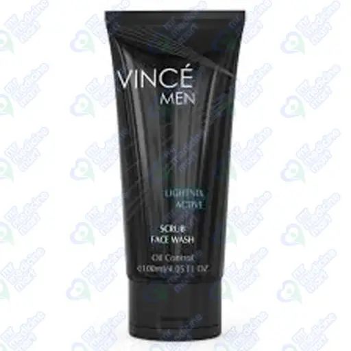 Vince Men Scrub Face Wash 100ml