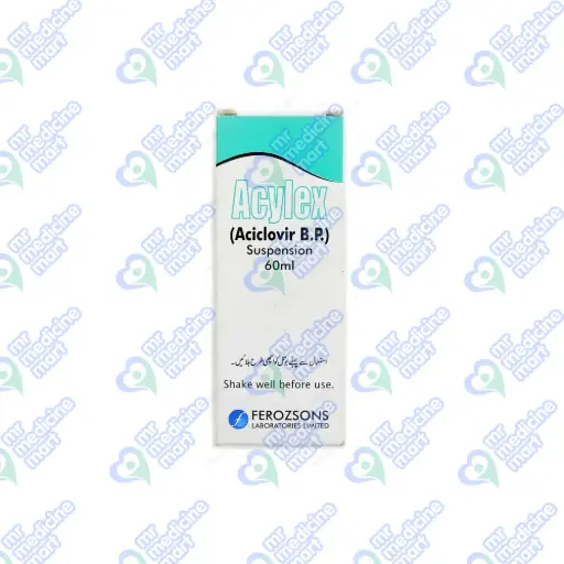 Acylex 200mg Syrup 60ml