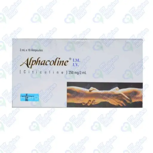 Alphacoline 250mg Injection 1 ampoule