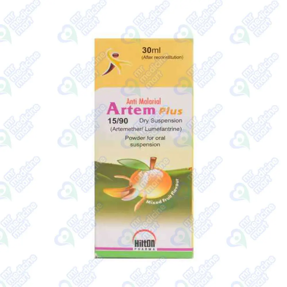 Artem Plus 15mg+90mg Suspension 30 ml | Mr Medicine Mart