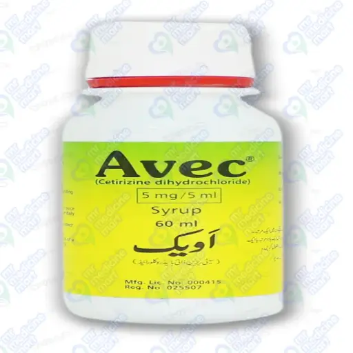 Avec 5mg/5ml Syrup 120ml